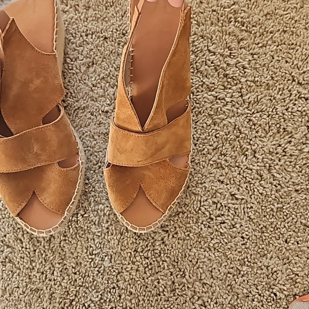 Juncal Aguirre wedge sandals, made in Spain, size 41